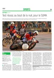 Premier test réussi, au bout de la nuit, pour le SUMA