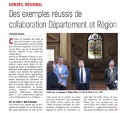 Des exemples réussis de collaboration Département et Région.