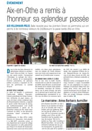 Aix-en-Othe a remis à l’honneur sa splendeur passée
