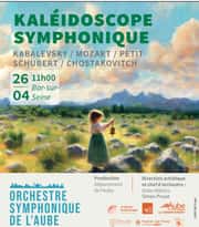 Kaleïdoscope Symphonique : l'affiche du concert de Bar-sur-Seine
