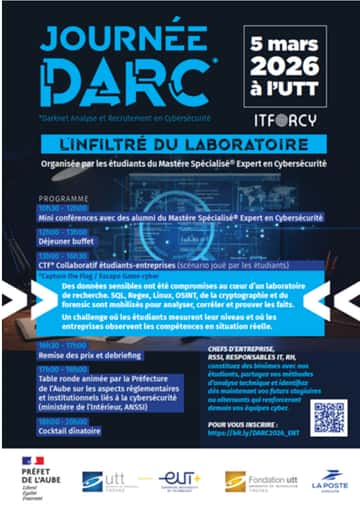 Evènement : Journée DARC à l'UTT