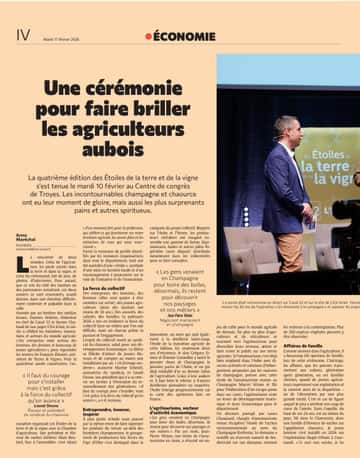 Une cérémonie pour faire briller les agriculteurs aubois !