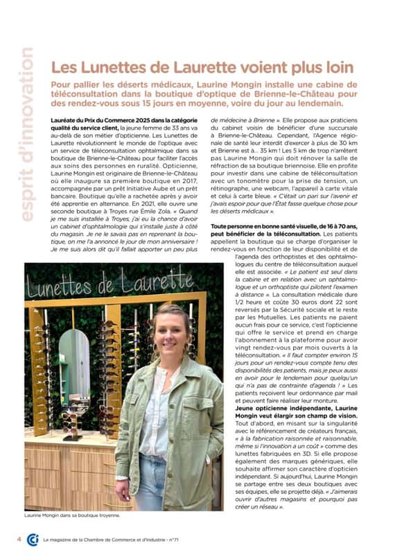 Les Lunettes de Laurette voient plus loin