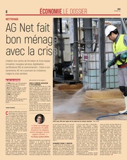 AG Net fait bon ménage avec la crise.