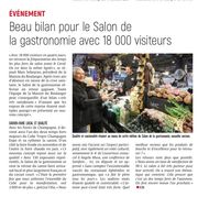 Beau bilan pour le Salon de la gastronomie de Troyes avec 18 000 visiteurs