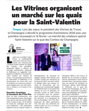 Les Vitrines organisent un marché de créateurs sur les quais à Troyes !