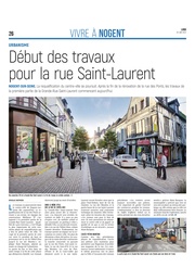 Début des travaux pour la rue Saint-Laurent...