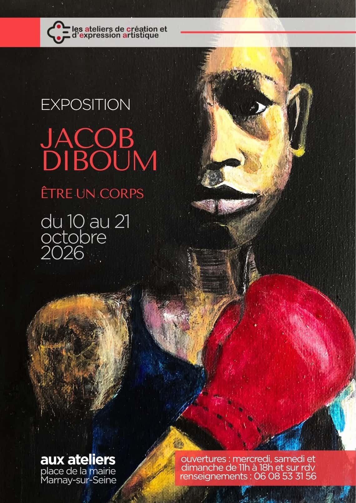 Exposition « Être un corps » - Jacob Diboum, pépite Arts visuels & Vivants