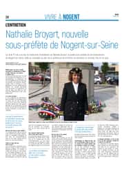 Nathalie Broyart, nouvelle sous-préfète de Nogent-Sur-Seine
