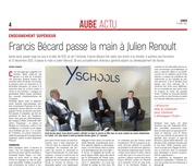 Y Schools : Francis Bécard passe la main à Julien Renoult