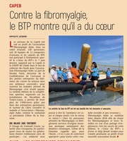 Le BTP montre qu’il a du cœur en s’activant contre la fibromyalgie