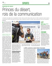 Prince du désert, roi de la communication.