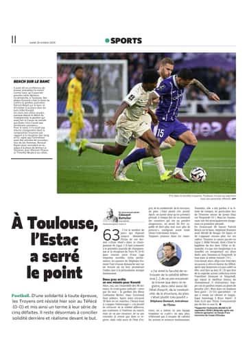 A Toulouse, l'Estac a serré le point.