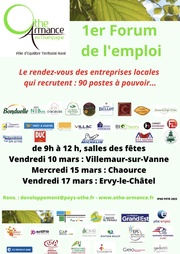 1er Forum de l'emploi Othe-Armance