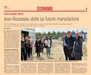 Maison Jean-Rousseau visite sa future manufacture