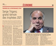 Serge Trigano, grand témoin des Trophées 2021 CPME/L'Est-Eclair.