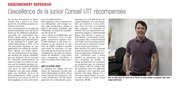 La Junior Conseil UTT récompensée