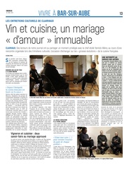 Vin et cuisine, un mariage « d’amour » immuable.