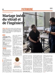 Mariage inédit du vitrail et de l'ingénierie