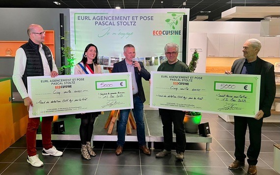Pascal Stoltz fait un don de 10000€ à l'Office National des Forêts.