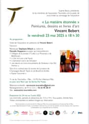 Vernissage et concert chez nos Aubassadeurs du Tournefou ce vendredi 23 mai