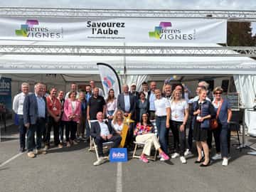 Aubassadeurs aux côtés de Terres et Vignes à la Foire de Chalons.