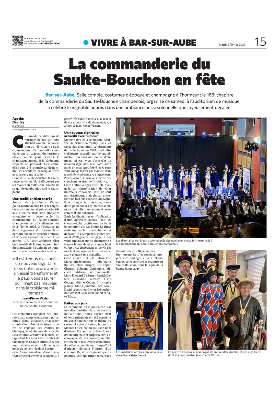 La commanderie du Saulte-Bouchon en fête !