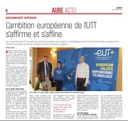 L'ambition européenne de l'UTT s'affirme et s'affine.
