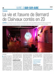 Clairvaux: la vie et l’œuvre de Bernard de Clairvaux contés en 2D