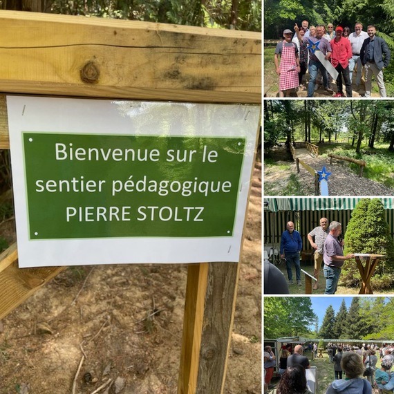 Inauguration du Sentier Pierre Stoltz