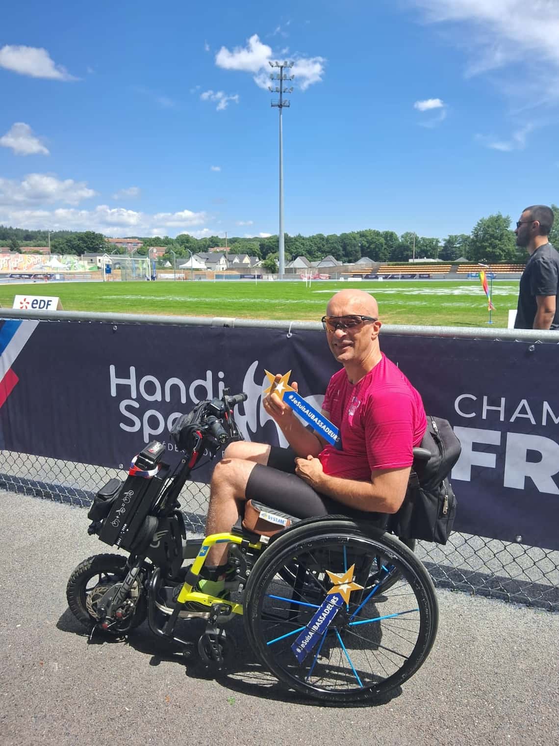 Armand Grammont, pépite handisport aux championnats de France Elite