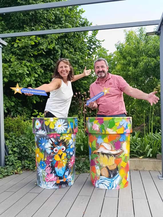 Et toi quelle est ta photo avec l'étoile Aubassadeurs  en 2025 ?