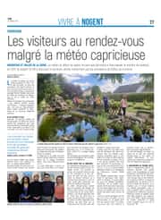 Les visiteurs au rendez-vous malgré la météo capricieuse