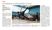 Le breakdance en démonstration à Troyes !