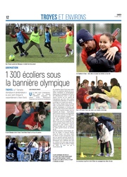 À Troyes, 1 300 écoliers ont déjà fait leurs Jeux olympiques.