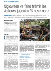 Nigloween va faire frémir les visiteurs jusqu'au 13 novembre.