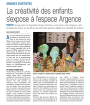 Troyes: La créativité des enfants s’expose à l’espace Argence.