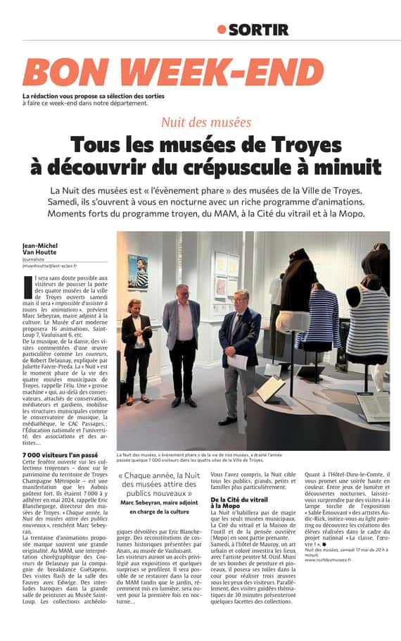 Tous les musées de Troyes à découvrir du crépuscule à minuit