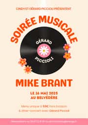 Gérard Piccioli, Pépite Aubassadeurs, chante Mike Brant