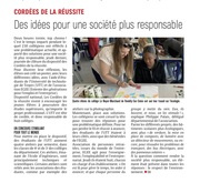 Cordées de la réussite: des idées pour une société plus responsable