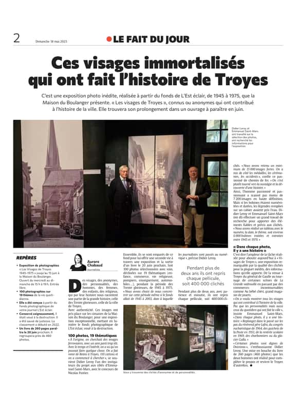 Ces visages immortalisés qui ont fait l'histoire de Troyes