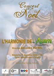 Concert de Noël : l'Harmonie de l'Alerte