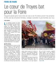 Le coeur de Troyes bat pour la foire