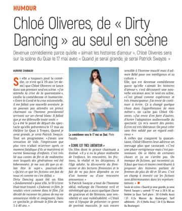 Chloé Oliveres au Théâtre Le Quai