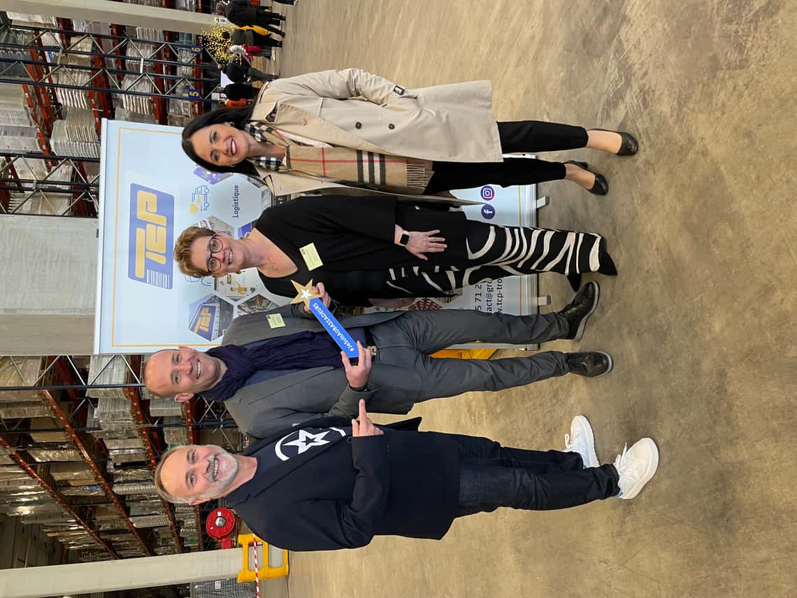 Inauguration nouveaux entrepôts TCP.