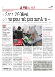 «Sans l’AGORAé, on ne pourrait pas survivre»