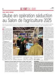 L’Aube en opération séduction au Salon de l’agriculture 2025