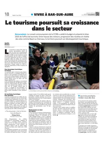 Le tourisme poursuit sa croissance dans le secteur.