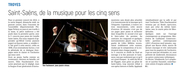 OSA : Saint-Saëns, de la musique pour les cinq sens.