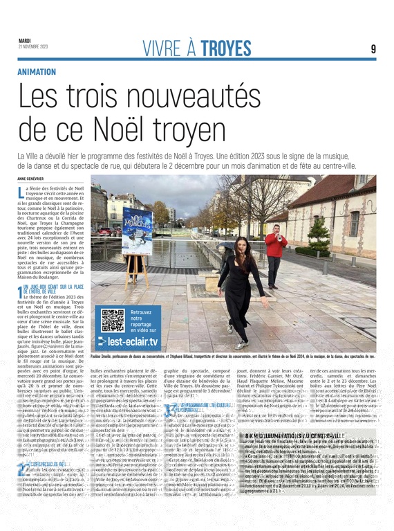 On lève le voile sur les trois nouveautés de Noël à Troyes